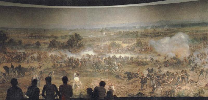 Paul Philippoteaux The Battle of Gettvsburg Spain oil painting art